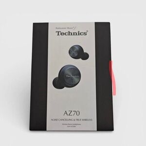Technics AZ70 True Wireless Earbuds - Black with Silver Accents